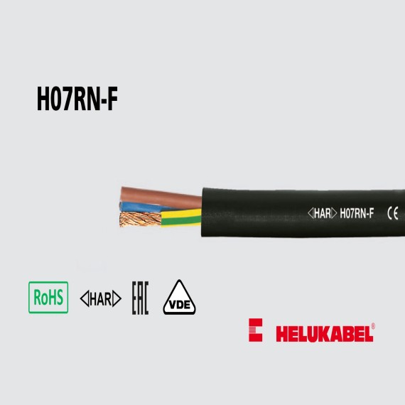 H07RN-F cable de goma