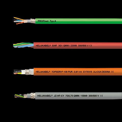 Cables para el sector industrial y maquinaria