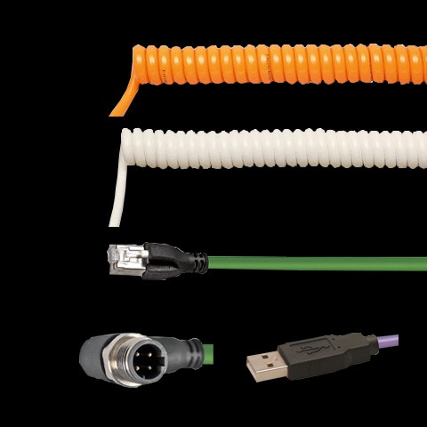 Cables espirales y pre-ensamblados