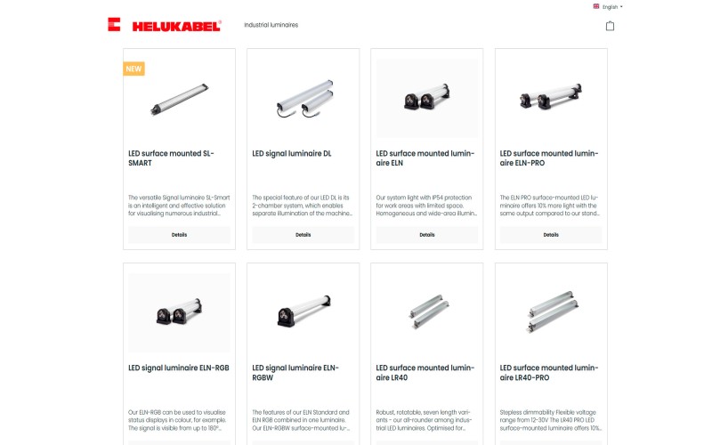 Buscador online luminarias LED