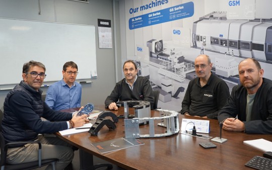 Urkunde sales team in a meeting with Gurutzpe staff